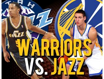 Two Tickets to Golden State Warriors vs. Utah Jazz--4/7/2013
