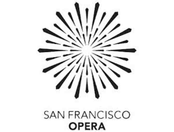 Two Tickets to the San Francisco Opera 2016-2017 Season.