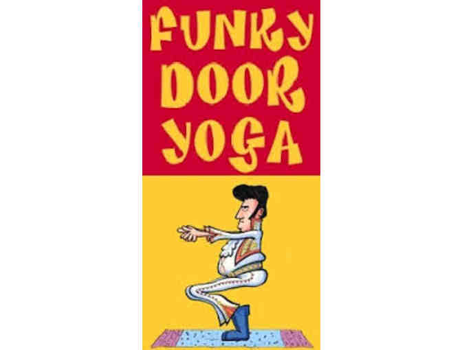 GET HEALTHY! One Month Unlimited Yoga @ Funky Door Yoga.