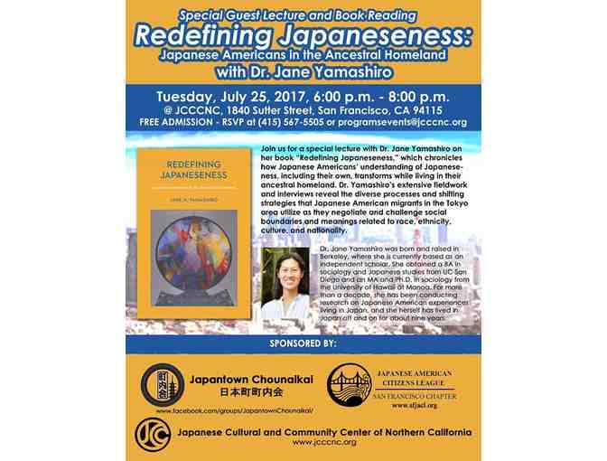 Redefining Japaneseness Signed Book by Author Jane H. Yamashiro