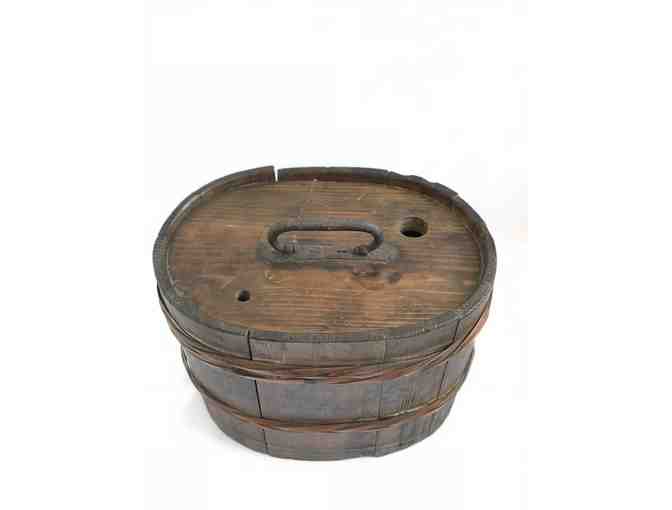 Antique Wooden Basket