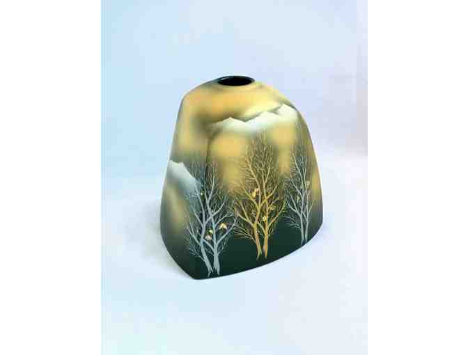 Vase Kutani Glistening Forest