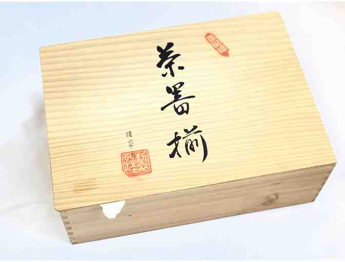 Tea Set in Wooden Box