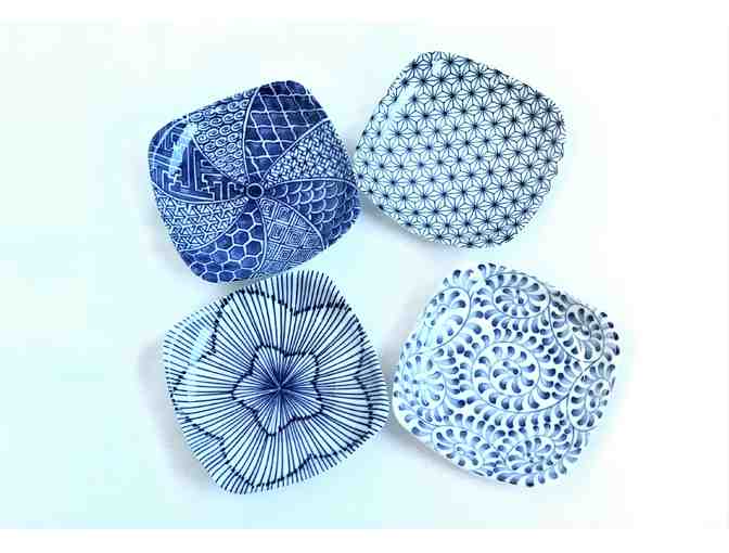 Blue Dishes (Set of 4)