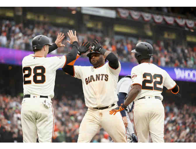 San Francisco Giants - Four (4) Lower Box Game Tickets for 2019 Season