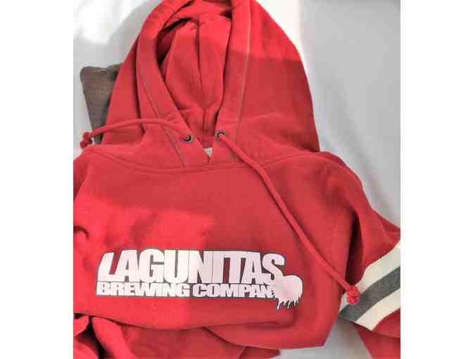 Lagunitas Schwag Package: $20 Gift Card, Sweatshirt, T-shirt, Customized Mason Jars, More!