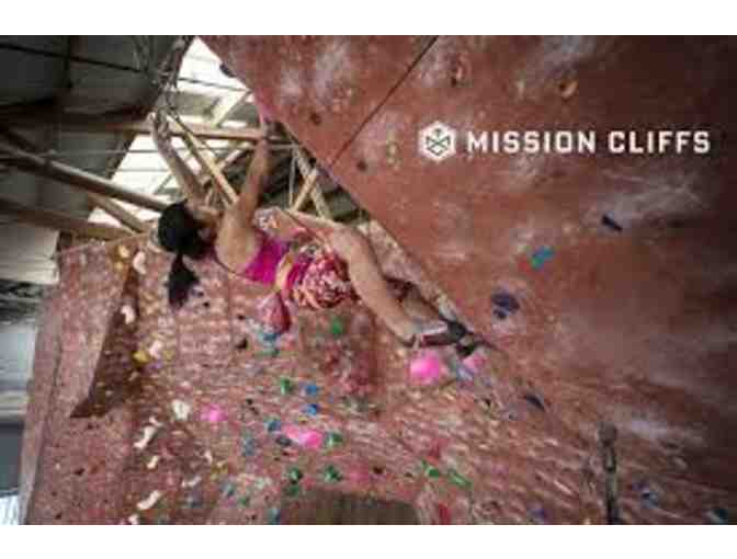 Mission Cliffs- Two (2) Climbing Classes or Day Passes