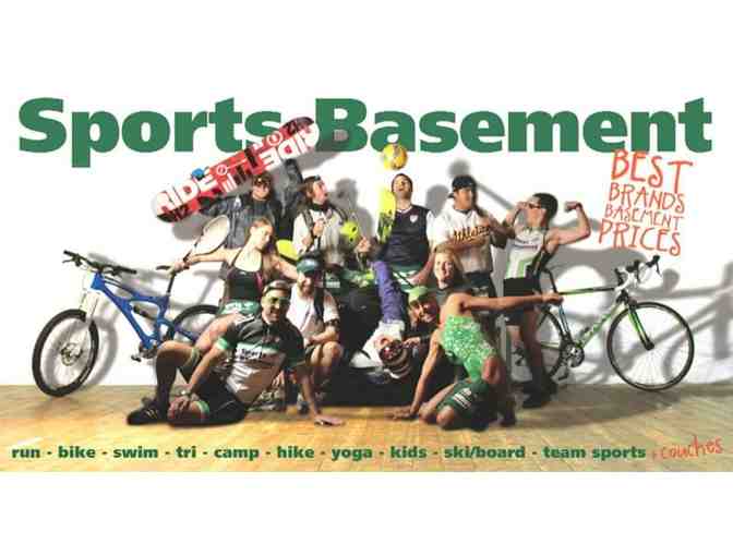 Sports Basement: $50 gift certificate