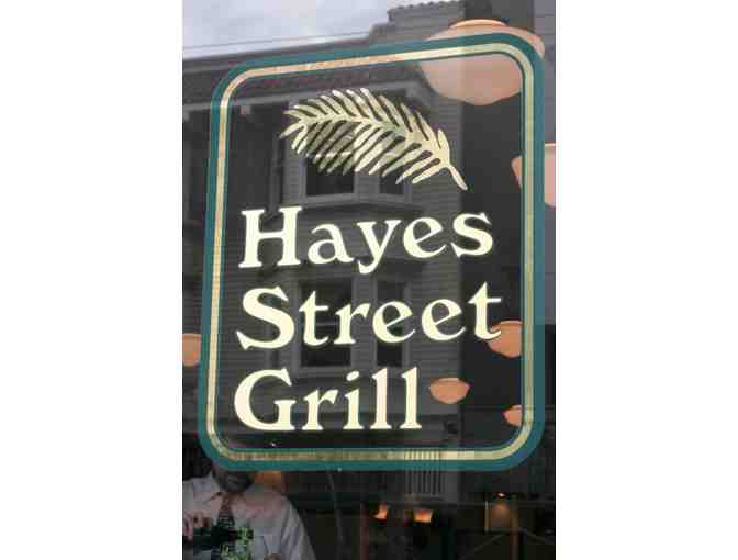 Hayes Street Grill: Lunch or Dinner for Two (2)