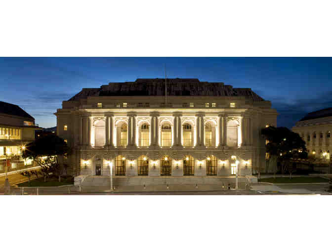 San Francisco Opera: Two Tickets for 2019 Fall Opera Season Weekday Evenings