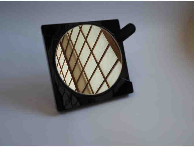 Beautiful Black Hand Mirror Set