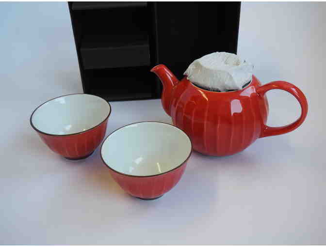 Kotobuki Red Tea Set - Photo 2