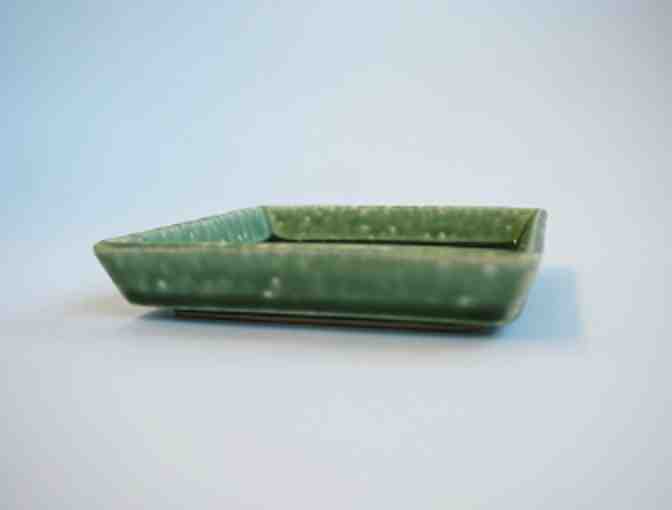 Kotobuki Green Dragonfly Dish