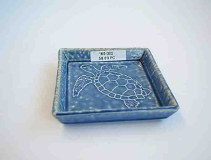 Kotobuki Blue Turtle Dish