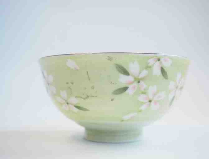 Kotobuki Green Sakura Bowl