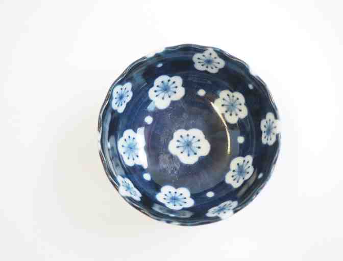 Kotobuki Blue Sakura Bowl