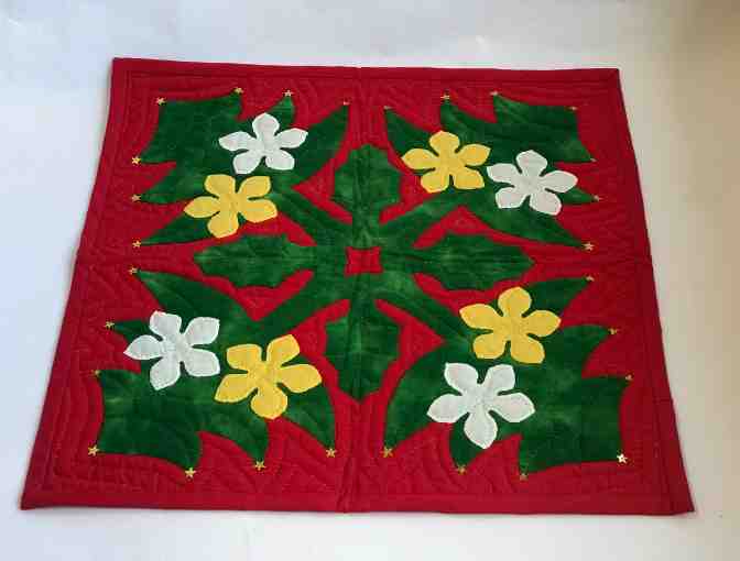 STAFF-CREATED: Handmade Hawaiian Holiday Quilt