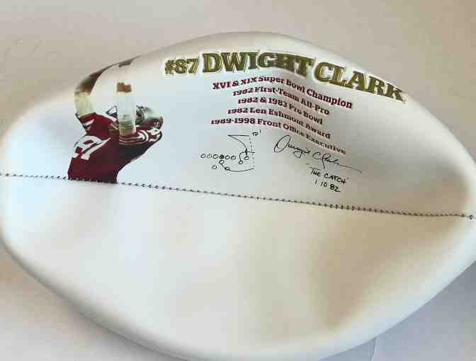 San Francisco 49ers: Dwight Clark Limited Edition Football