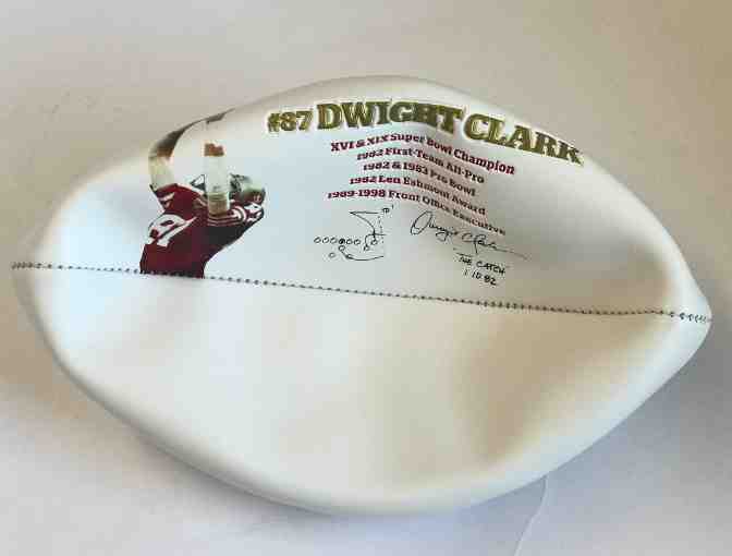 San Francisco 49ers: Dwight Clark Limited Edition Football