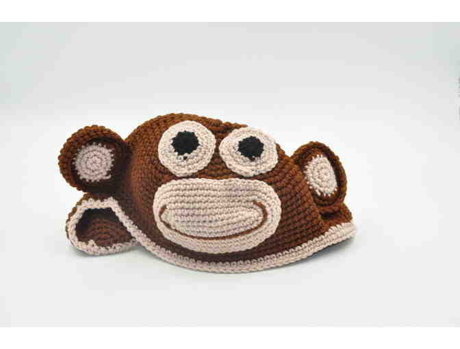 Custom Character Beanie from Weber Works: Monkey