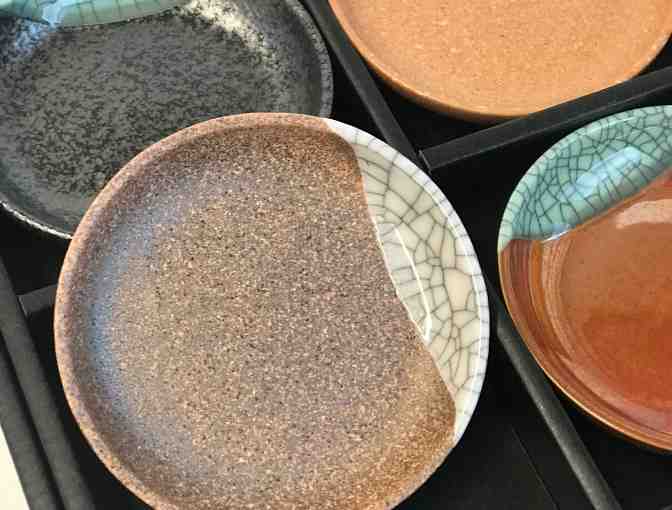 Ceramic 4 pc. Dipping Dish Set (180-578)