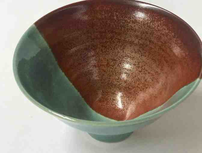 Blue and Brown Bowl