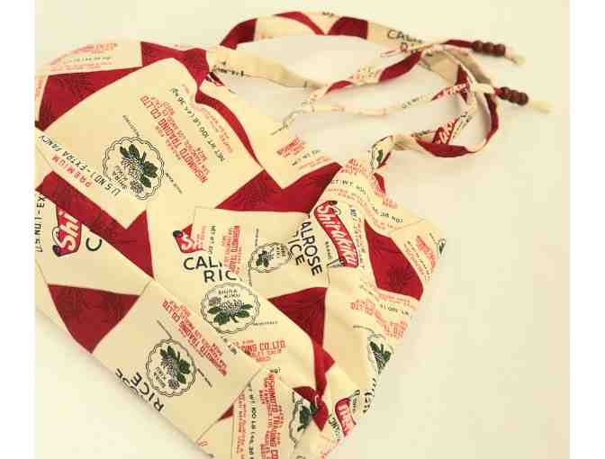 Donna Kotake Original Handmade Bag: Calrose Rice Bag