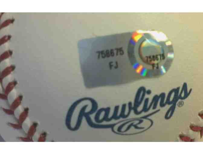 Giants - Autograhed Wilson 'Fear the Beard' Ball