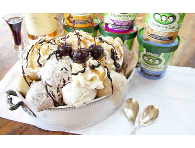 Three Twins Ice Cream: TWO Pint Gift Certificates
