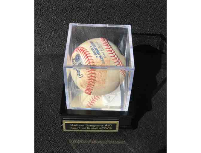 Madison Bumgarner Game Used  Strikeout Ball