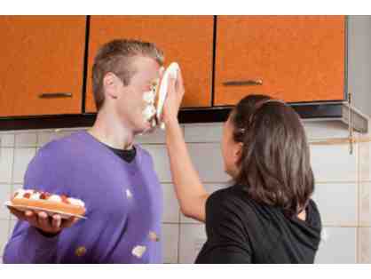 Pie Sam Cantrell in the Face