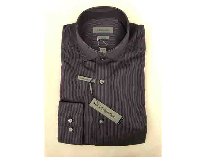 Men's Wearhouse - ck Calvin Klein Dress Shirt (Size: 15) - Photo 1