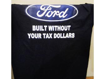 'Built Without Your Tax Dollars' T-Shirt - XXXL