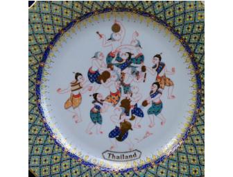 Thai Porcelain Presentation Plate