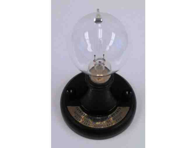 Thomas Edison Replica Lamp