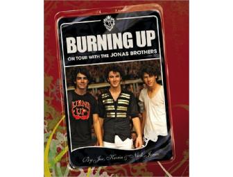 Autographed Jonas Brothers Burning UP Tour Book