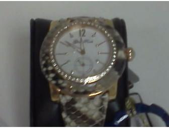 Silent Auction Event Item Only: Glam Rock Watch with Diamonds