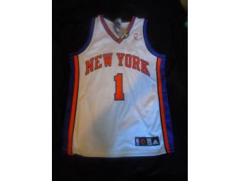 Signed Christopher Duhon New York Knick's Jersey