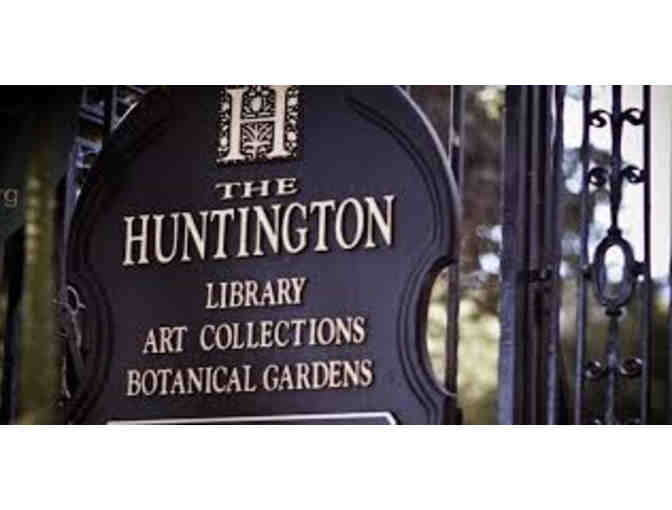 The Huntington Library Guest Passes for Two