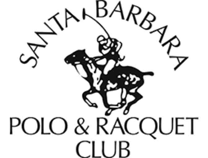 Cafe Table at a 2019 Santa Barbara Polo & Racquet Club Polo Match