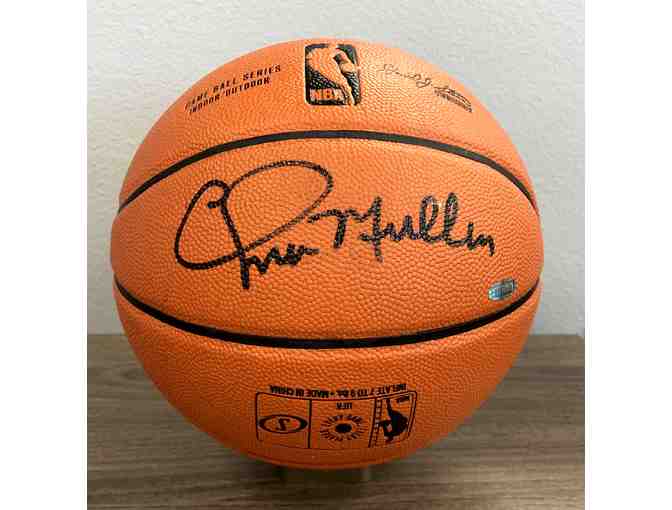 NBA Legend Chris Mullin Warriors HOF Autographed Signed Basketball