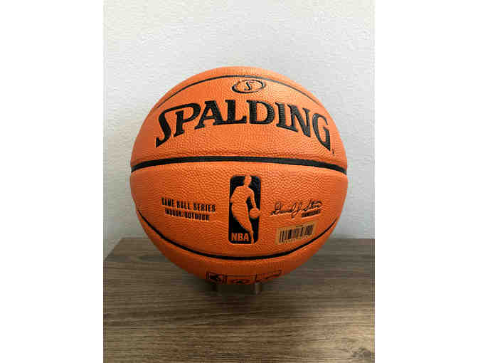 NBA Legend Chris Mullin Warriors HOF Autographed Signed Basketball