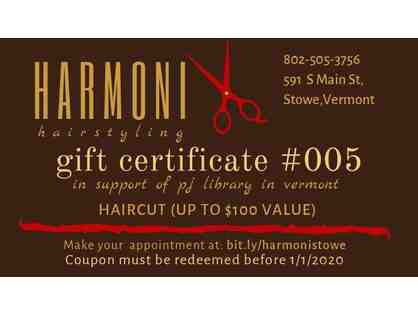Harmoni Gift Certificate