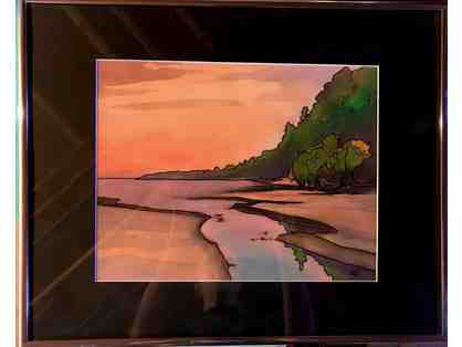 Original watercolor painting by Michael Strauss