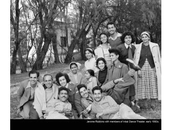 Triptych of Jerome Robbins Photographs