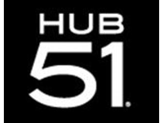 $51 gift certificate to Hub 51