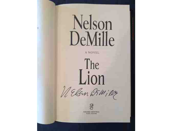 The Lion, autographed 1st edition by Nelson DeMille