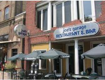 Joe's Garage $25 Gift Certificate
