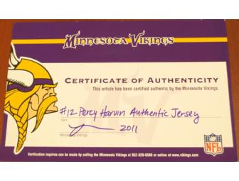 Percy Harvin Signed Authentic Jersey