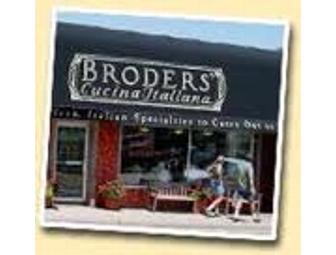Broders $100 Gift Certificate